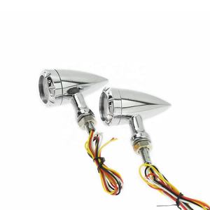 Clignotants LED de Moto pour Harley <span class=keywords><strong>Chopper</strong></span> Bobber Cafe Racer Dyna Softail - Product Image 1