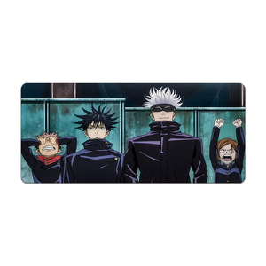 Cursed Spirits Mouse Pad 700x300x2mm Rectangular Fabric Waterproof Gaming Desk Mat Cartoon Design For <b>Office</b> And <b>Computer</b> Use - Product Image 1