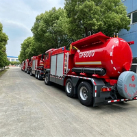 Camion de pompiers à poudre sèche avancé avec système haute capacité pour une extinction d'incendie efficace - En promotion