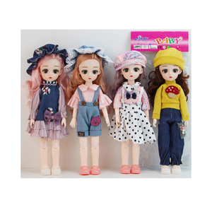 ตุ๊กตายางพีวีซี3D อนิเมะ30cm, ตุ๊กตาทารกของเล่นนุ่มสำหรับเด็กผู้ชาย/เด็กผู้หญิงที่มี2ทรงผมและชุดสำหรับวันหยุด - Product Image 4