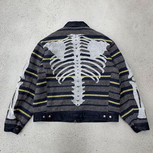 AeeDenim Manufacturer Custom Vintage Denim Work <strong>Jackets</strong> Spring <strong>Carpenter</strong> Two Ways Wear Fashion Y2k Streetwear 100% Cotton - Product Image 3