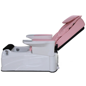 Machine de massage des pieds rose, confortable, électrique, pour pédicure, chaise de pédicure, chaise de massage spa - Product Image 5