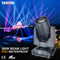 Projecteur mobile Sharpy Beam professionnel 380W IP65 étanche DMX512 pour scène extérieure, DJ, discothèque, spectacle en direct