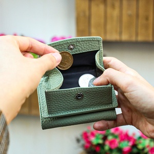 Boshiho Customized Pu Coin <b>Wallet</b> Card <b>Holder</b> Purse Fashion Leather <b>Wallet</b> Card <b>Holder</b> for Women - Product Image 4