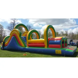 Jouets d'obstacle gonflable de haute qualité, course d'obstacle gonflable 5K pour adultes, en vente - Product Image 1
