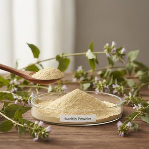 Ekstrak <span class=keywords><strong>Icaritin</strong></span> Kemurnian Tinggi 98% HPLC Ekstrak Epimedium Horny Goat Weed untuk Penggunaan Nutraceutical 118525-40-9 Bubuk - Product Image 1