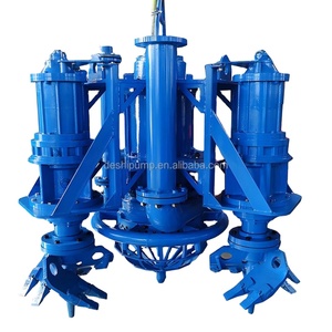 Bomba Sumergible para Lodos Deshi, Máquina Hidráulica de Succión de Lodo, Draga con Motor Diésel, Bomba Sumergible para Arena - Product Image 1