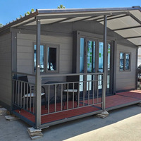 Maison Conteneur en Acier Extensible Moderne - Habitation Modulaire Préfabriquée Élégante pour Appartements et Hôpitaux