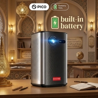 Nouvelle sortie BYINTEK P70 3D 4K Projecteur Pico Portable Écran Tactile Smart Android DLP Beamer Mise au Point Automatique Projecteur pour la Maison et l'École