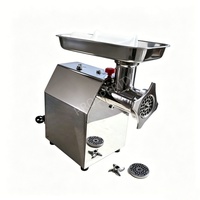 Hachoir à viande électrique, moteur en cuivre, hachoir à viande en acier inoxydable, hachoir commercial compact pour viande, saucisses et légumes