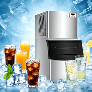 Intelligent Block <strong>Ice</strong> Maker, Commercial Milk Tea Shop, Bar, Large Capacity, <strong>Small</strong> Fully Automatic Fast square <strong>Ice</strong> Making <strong>Machine</strong> - Product Image 1