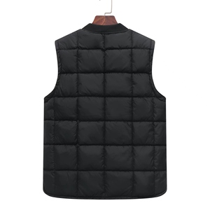 Autumn Winter <strong>Men's</strong> <strong>Velvet</strong> <strong>Waistcoat</strong> Thickened Down Cotton Vest Collar Thickened Warm Clip Cotton - Product Image 4