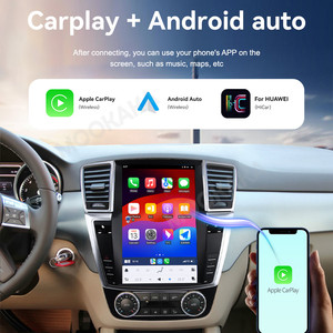 MOOKAKA 12.1 "Android 11 Car Audio Pantalla Carplay Android Auto 4G LTE Radio Voiture pour Mercedes Benz <span class=keywords><strong>ML</strong></span> 2013 2014 <span class=keywords><strong>2015</strong></span> - Product Image 3