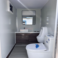 2025 Remorque de luxe pour toilettes portables pour camping en plein air Salles de bain mobiles pour caravanes et camping-cars Fabricants Vente