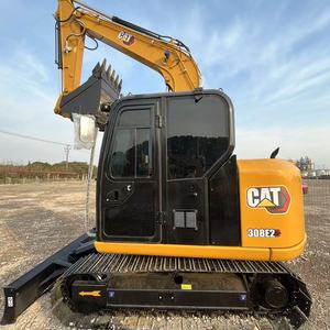 รถขุดตีนตะขาบขนาดเล็ก Caterpillar CAT308E มือสอง 8 ตัน ระบบไฮดรอลิกเดิม เครื่องจักรก่อสร้างขนาดเล็กสำหรับขาย - Product Image 2