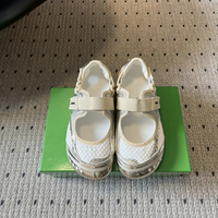 2026 Y2K Baskets Mary Jane en maille argentée pour femme, style Balletcore, plates sportives, respirantes, métalliques, légères, tendance mode Air