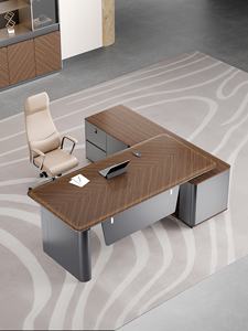 Escritorio Ejecutivo de Lujo para CEO con Diseño Moderno - Muebles de Oficina Duraderos y Ecológicos Hechos <span class=keywords><strong>en</strong></span> China - Product Image 4