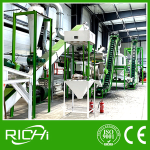 Richi-giá cả hợp lý 0.5-3t/h thiết bị viên gỗ/dây chuyền sản xuất viên - Product Image 5