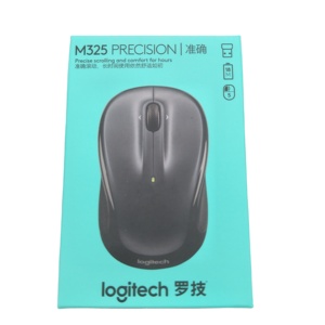 Ratón inalámbrico óptico <span class=keywords><strong>Logitech</strong></span> M325 1000DPI Diseño ergonómico Estilo RGB Gaming <span class=keywords><strong>Office</strong></span> Uso de escritorio Diestro Negro ABS - Product Image 2
