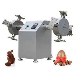 Machine de moulage automatique creuse pour pommes et pêches chocolat machine à filer le chocolat