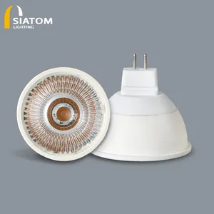 Nouvelle lentille de tournesol Led Cob intérieur encastré Downlight MR16 Spot Light 5W 7W ampoule de projecteur