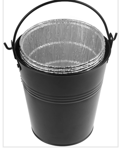 Grasa por goteo Cubo galvanizado Lata de hierro a prueba de herrumbre Revestimientos de lámina desechables de aleación para <span class=keywords><strong>Traeger</strong></span> & Pit Boss - Product Image 6