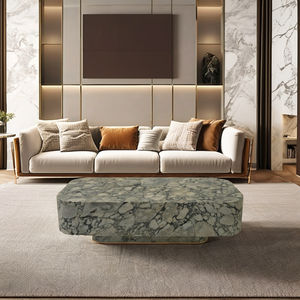 Moderna sala mobília retangular mármore mesa de café mesa - Product Image 1