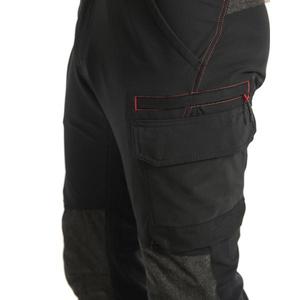 BLAKLADER - 142216459956D116 4-way-stretch Service <b>trousers</b> Black/<b>Red</b> - EAN 7330509735138 WORK <b>TROUSERS</b> <b>CARGO</b> WORK <b>TROUSERS</b> - Product Image 4