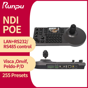 Runpu HD66A-20N Pacote de transmissão de estúdio premium = faixa AI NDI HX POE 20X SDI HD MI PTZ câmera HD1080P + controlador IP OBS vMix - Product Image 3