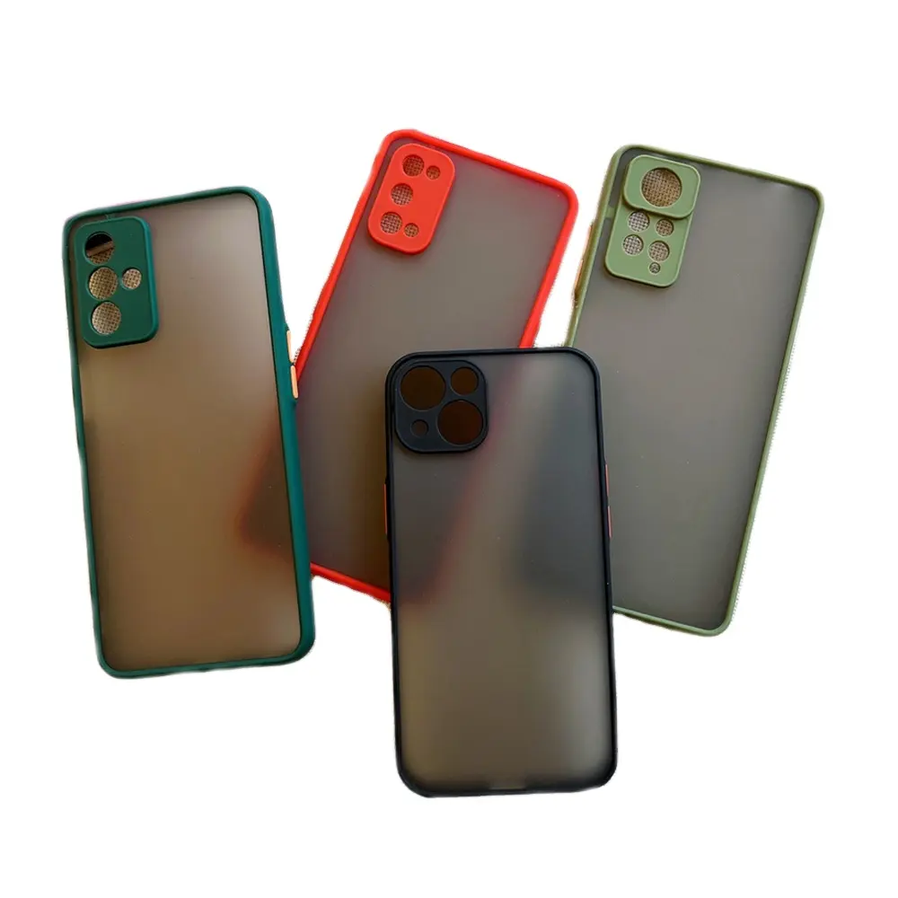 Capa de telefone celular para redmi note11e, capa de cor contraste para xiaomi 10c