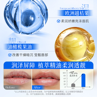 Blueberry atas untuk pelembap bibir pelembab dan melindungi bibir dari pecah-pecah memudarkan garis bibir penggunaan harian produk