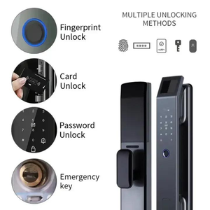 Cerradura Inteligente Totalmente Automática VIMA a Precio de Fábrica, Desbloqueo Remoto por WIFI Tuya, Cerradura Digital sin Llave con Huella Dactilar, Código y Tarjeta - Product Image 3