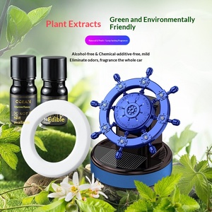 <span class=keywords><strong>Perfume</strong></span> para Auto, Adorno para Tablero, Moderno, de Aleación, con Energía Solar, Rotación, Aromaterapia, Resistente a Altas Temperaturas, Fragancia Duradera - Product Image 4