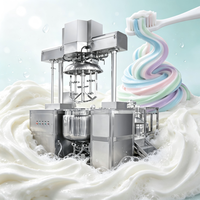 Machine à émulsifier et homogéneriser sous vide pour pommades au chocolat, mélangeur émulsifiant sous vide, machine à homogéneriser les pâtes sous vide