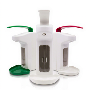 500ml Euro Bottle White ABS Manual Short Colored Lever Dispenser <b>Hand</b> Sanitizer Liquid <b>Soap</b> Foam Spray Pump Drip Hotel Bathroom - Product Image 1