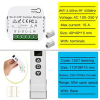 Nouveau module de commande pour stores et rideaux électriques Tuya Wifi Zigbee 2025, compatible avec Alexa et Google