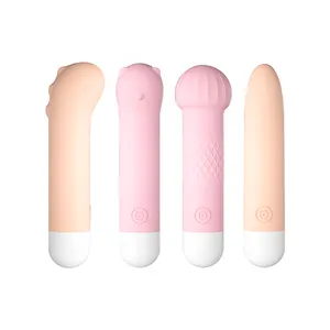 Multi-frequency Vibration Cute Vibrator Electric Mini Female G-spot Massager Female Adult Sex Products