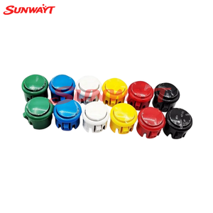 Bouton poussoir LED rond de 33 mm Baolian pour borne d'arcade - En vente - Product Image 2