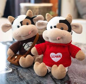 <span class=keywords><strong>Peluche</strong></span> <span class=keywords><strong>de</strong></span> Vaca Pequeña con Logotipo Personalizado, <span class=keywords><strong>Peluche</strong></span> <span class=keywords><strong>de</strong></span> Vaca Adorable, Animales <span class=keywords><strong>de</strong></span> <span class=keywords><strong>Peluche</strong></span> Suaves y Acurrucables, Mochila con Logotipo <span class=keywords><strong>de</strong></span> Camiseta <span class=keywords><strong>de</strong></span> Vaca para Niños - Product Image 3