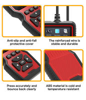 Escáner OBD II Universal V519 C para Eliminar Códigos de Error, Comprobador de Batería, Verificador del Sistema del Motor, Herramienta de Diagnóstico OBD2 para Autos, Lector de Códigos