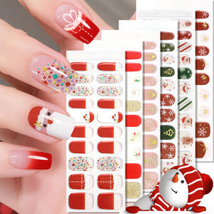 Autocollants pour ongles en gel semi-durci de haute qualité, non toxiques, pour <span class=keywords><strong>manucure</strong></span>, mariages et événements - Product Image 5