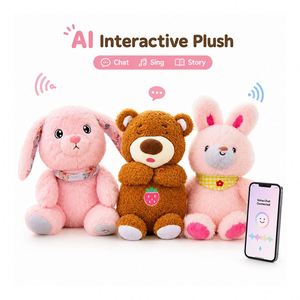 Ours en peluche intelligent AI, assistant de dialogue, lecteur d'histoires, jouet de soutien émotionnel, cadeau d'anniversaire pour enfants - Product Image 1