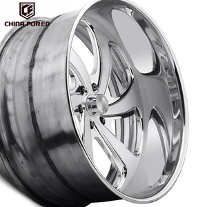 Jante profonde tout-terrain forgée 6x139.7 pour Jeep Cherokee Impala C10 Pickup <span class=keywords><strong>Camion</strong></span> 17 18 20 22 24 26 pouces Jante chromée - Product Image 3