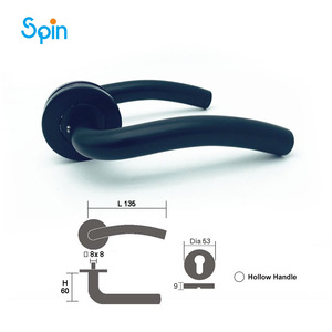 Hiện đại cổ điển cổ gang cửa xử lý wrought <span class=keywords><strong>s</strong></span>ắt trượt bao gồm cho nhập phòng tắm & bên ngoài phần cứng kéo - Product Image 4