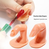 ZHIJIA Planche d'exposition de style français en ABS pour la pratique du nail art avec capsules d'ongles et colle, modèle de table de travail fixe, vente en gros