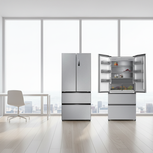 <span class=keywords><strong>Réfrigérateur</strong></span> à portes françaises RONCHI Home Appliance, 515 L, <span class=keywords><strong>4</strong></span> portes, <span class=keywords><strong>réfrigérateur</strong></span> côte à côte intelligent, 220 V, grand espace de rangement - Product Image 1