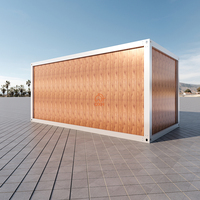 Maison conteneur modulaire, imperméable, isolée, démontable, préfabriquée, en kit, pour logement temporaire ou espace de travail