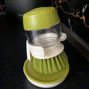 Brosse à <span class=keywords><strong>vaisselle</strong></span> <span class=keywords><strong>de</strong></span> cuisine DS1004 Brosse à laver la <span class=keywords><strong>vaisselle</strong></span> Brosses à récurer <span class=keywords><strong>de</strong></span> cuisine Brosse à récurer distributrice <span class=keywords><strong>de</strong></span> savon avec plateau d'égouttement - Product Image 4