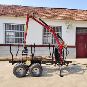 Atv הידראולי עץ עץ התפוח להרים מנוף מנוף למכונות עבודה מעץ - Product Image 3