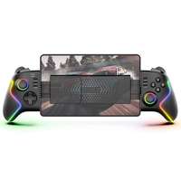 Manette de jeu universelle extensible PG-9122 pour téléphone portable/tablette/PC/P4/P3/NS, double joystick six axes à capteur de mouvement